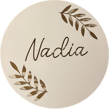 СВЕТОДИОДНЫЙ НОЧНИК НА АККУМУЛЯТОРЕ С ИМЕНЕМ, 30 см