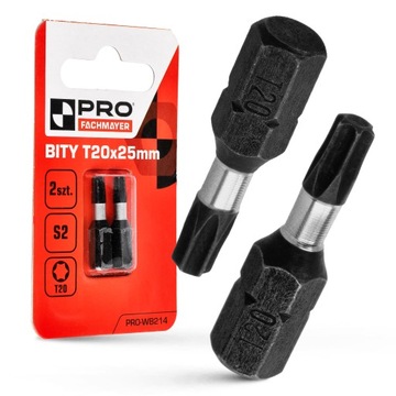 Ударная бита Ударная бита TX20 25 мм | Ударная бита для отвертки 2 шт.
