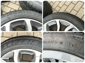 KOLA LETNÍ MERCEDES 17 C TŘÍDA W205 C205 A205 S205 W206 S206 V206 7MM 2022