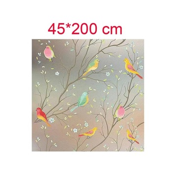 Оконная пленка для птиц, конфиденциальная оконная пленка 4