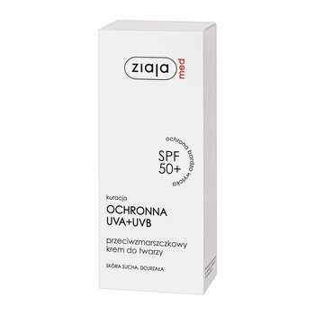 ZIAJA Med SPF50+ 50ml krem przeciwzmarszczkowy