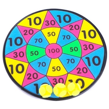 ИГРА ДАРТС С БЕЗОПАСНЫМ ДАРТСОМ НА ЗАЛИПУЧКЕ + 3 ШАРА