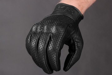 СТИЛЬНЫЕ КОЖАНЫЕ МОТОЦИКЛОВЫЕ ПЕРЧАТКИ HUSAR XL