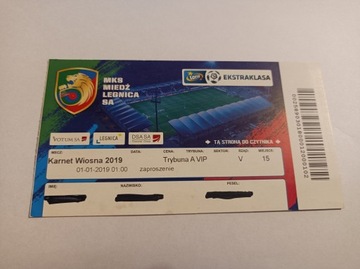 MIEDŹ LEGNICA - KARNET WIOSNA 2019