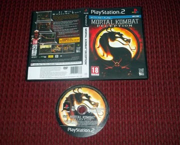 MORTAL KOMBAT: DECEPTION PS2 bijatyka 3D RZEŹNIA jak ARMAGEDDON