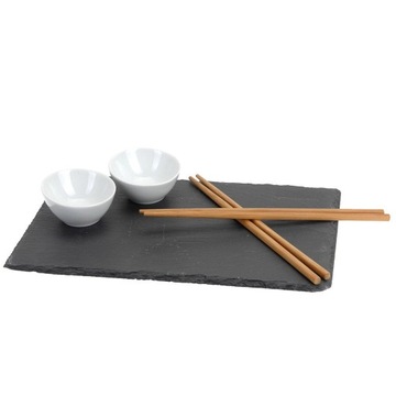ZESTAW DO SERWOWANIA SUSHI PRZEKĄSEK dla 2 osób