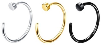 КОЛЬЦО В НОСЕ ПИРСИНГ FAKE Punk 8 мм