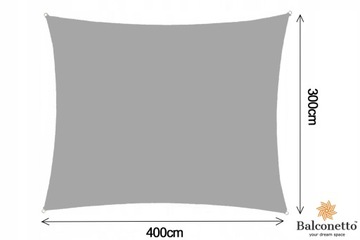ЗОНТ СОЛНЦЕ ПАРУС ТЕНТ БАЛКОН СОЛНЕЧНЫЙ 4х3м 4м