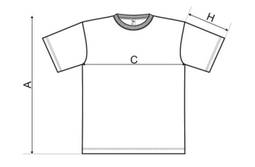 мягкая ФУТБОЛКА MALFINI CLASSIC черная L