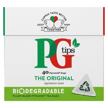Herbata Angielska PG Tips 40 sztuk 116 g