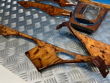 MERCEDES W211 LIFT AVANTGARDE ДЕКОРЫ ДЕРЕВЯННЫЕ ПОЛОСКИ