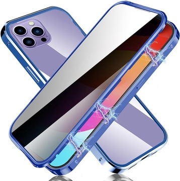 Privacy Magnetic Case For iPhone 15