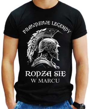 Męska Koszulka na urodziny PREZENT 40 50 60 XL
