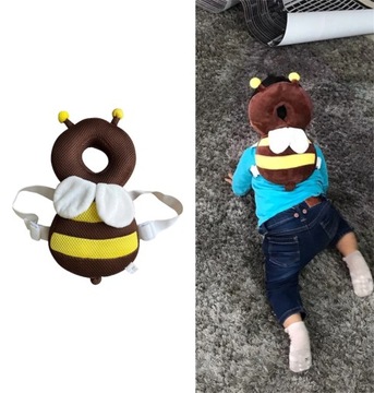 Защита головы для обучения ходьбе - Коричневая пчела.