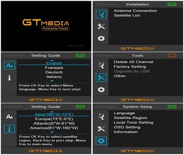 Измеритель сигнала спутниковой антенны DVB-S2 SAT для настройки проверки