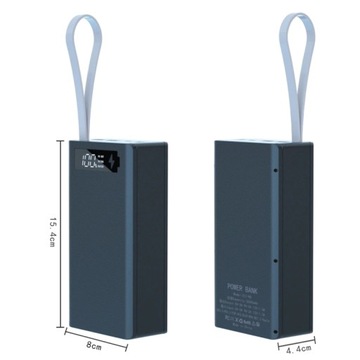 Корпус PowerBank 12x 18650 USB C Micro, НА ВИНТАХ