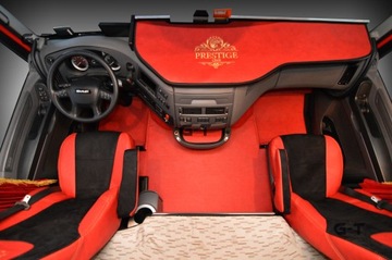 ZASŁONY TIR PLISOWANE PRESTIGE - LINE DAF XF CF