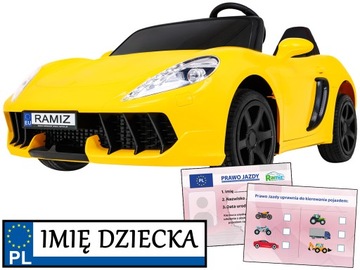 2 osobowy pojazd elektryczny dla dzieci PERFECTA XXL + prędkość 15 km/h