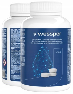 Таблетки для очистки и обезжиривания эспрессо-машины UNIVERSAL 100 шт 2 в 1