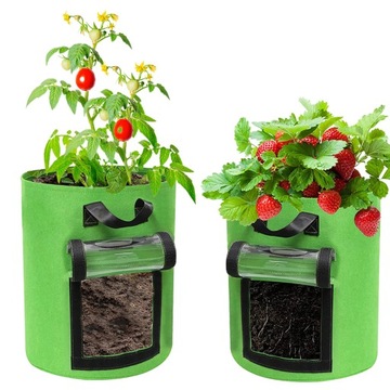 2X WOREK TORBA DO SADZENIA ZIEMNIAKÓW WARZYW 40L