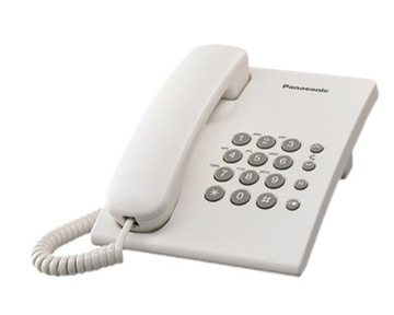 Panasonic KX-TS500 стационарный телефон Белый