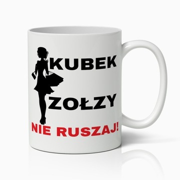 KUBEK ZOŁZA ŚMIESZNY PREZENT DLA ZOŁZY DO PRACY