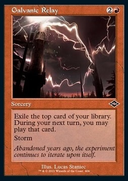 Galvanic Relay RETRO FRAME FOIL - Magic