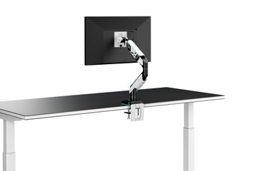 Держатель монитора Diablo для 49-дюймового светодиодного RGB 8 цветов X-Arm, черный и белый