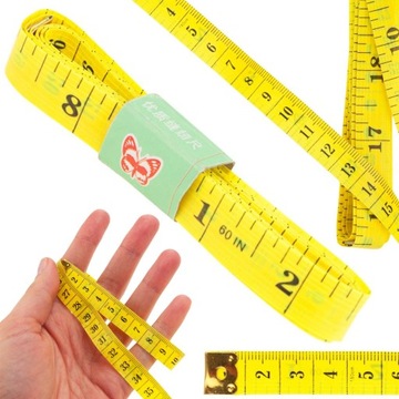 METR KRAWIECKI CENTYMETR MIARA KRAWIECKA MIARKA DWUSTRONNY WYTRZYMAŁY 150cm