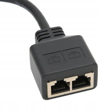АДАПТЕР-СПЛИТТЕР 1000 МБ/С LAN ETHERNET RJ45 2XRJ45 ИНТЕРНЕТ ABEL CAT7
