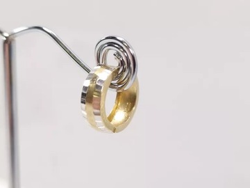 МИЛЫЕ ЗОЛОТЫЕ СЕРЬГИ-ТУФЛИ P585 2.17G