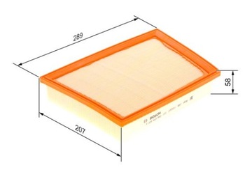 BOSCH FILTR VZDUCHU
