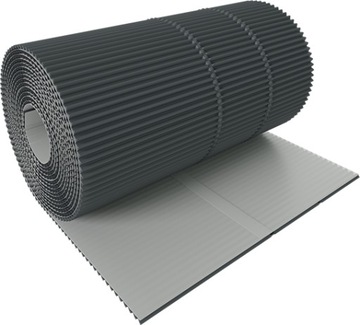 TAŚMA KOMINOWA DEKARSKA ALUMINIOWA RYFLOWANA PLISOWANA COROTOP - 30cm x 5m