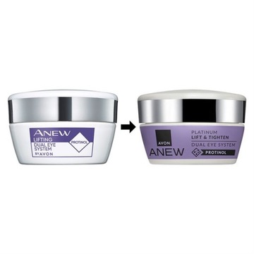 AVON ANEW Двойная программа лифтинга области вокруг глаз с Протинолом 2x10 мл