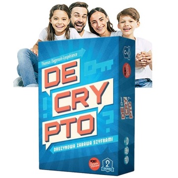 Planszowa Gra IMPREZOWA dla Dzieci Decrypto SUPER