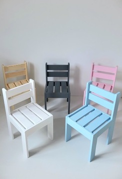 Krzesełko -dla dziecka-drewniane