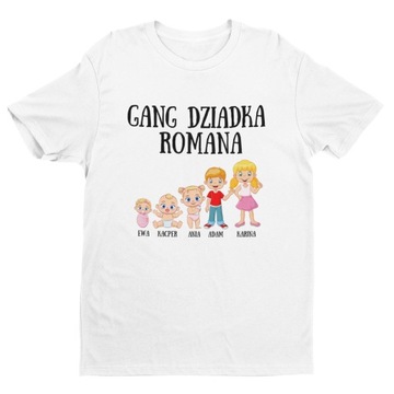Koszulka T-SHIRT GANG DZIADKA prezent dla dziadka
