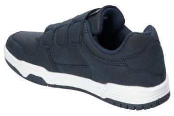 AMERICAN AA38 ADIDASY BUTY Z WKŁADKĄ MEMORY FOAM, PÓŁBUTY NA RZEPY NAVY 36