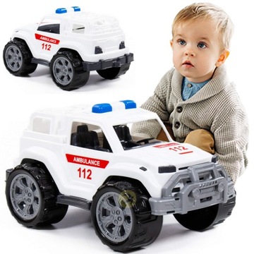 Samochód terenowy Jeep legion AMBULANS 38cm Polesi