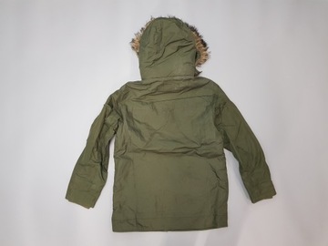 HOLLISTER ocieplana orzejściowa kurtka męska parka khaki XS