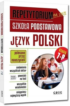 Repetytorium Język polski 7-8 GREG