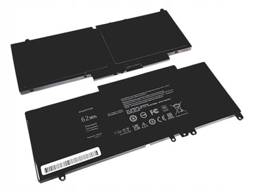 62Wh Bateria do Dell Latitude E5470 E5570 079VRK 6MT4T