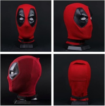 ВЯЗАНАЯ МАСКА ДЭДПУЛ УЭЙД УИЛСОН КОСПЛЕЙ КОСТЮМ НА ХЭЛЛОУИН