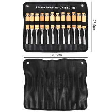 Набор для резьбы по дереву, набор для резьбы из 12 предметов.