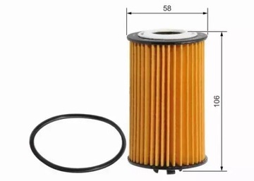 FILTR OLEJE BOSCH ALFA ROMEO AGILA ASTRA CORSA C