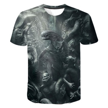 T-SHIRT KOSZULKA T-shirty Alien 3D Print gra