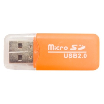 ADAPTER CZYTNIK KART PAMIĘCI MICROSD USB 2.0 DO LAPTOPA KOMPUTERA