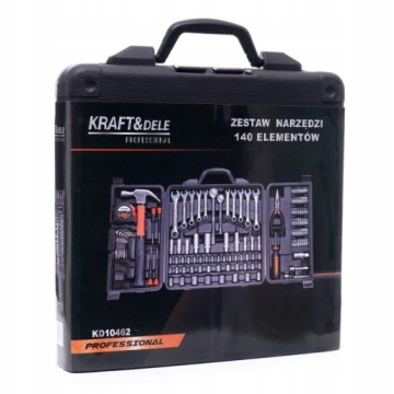 Набор инструментов 140 предметов Kraft&Dele Case