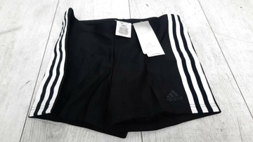 Spodenki kąpielowe męskie adidas Fit BX Bos 3S czarno-białe DP7533