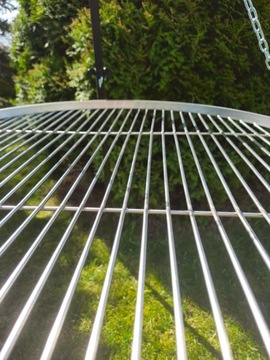 САДОВЫЙ ГРИЛЬ-ТРОПОГ над огнем, решетка из нержавеющей стали, набор для костра